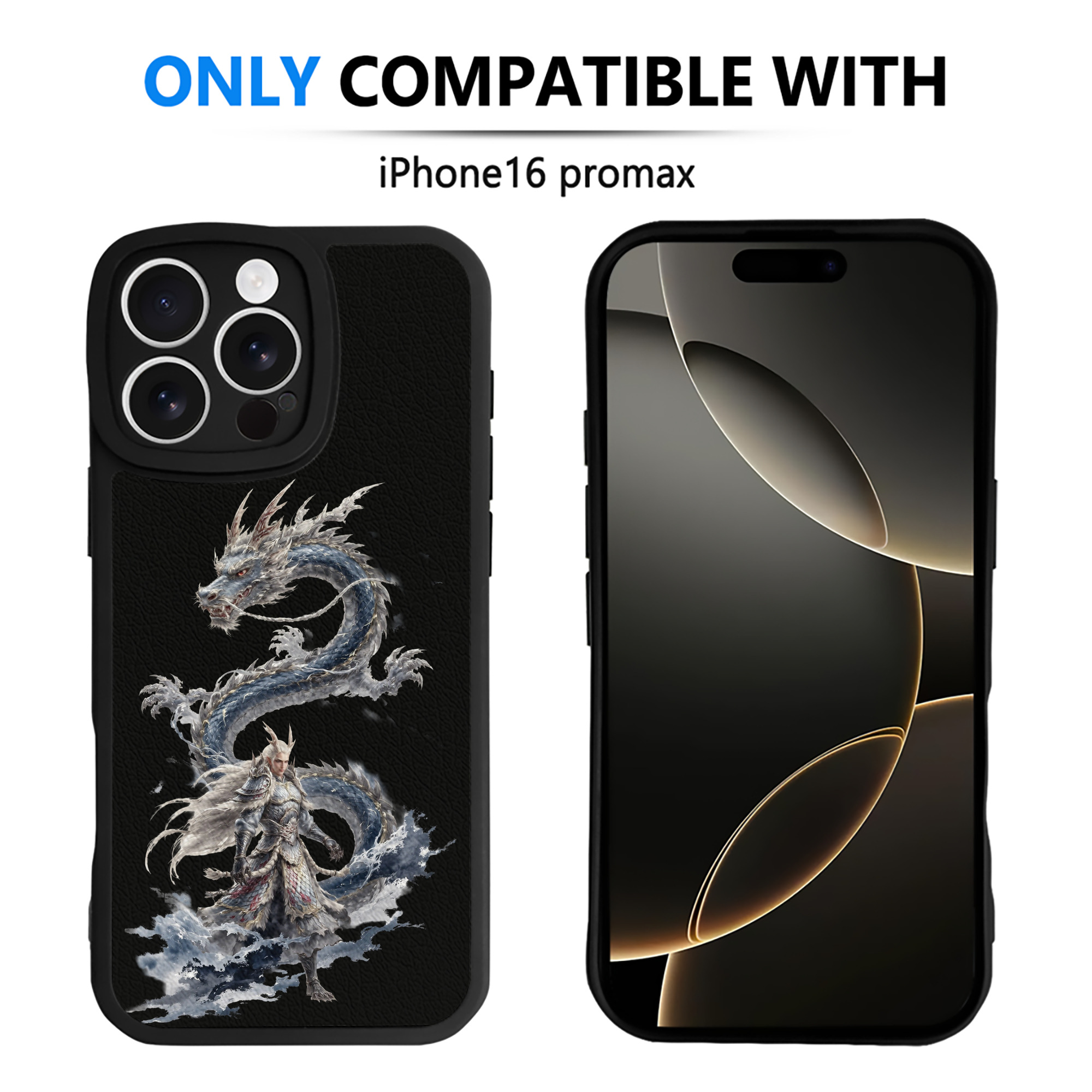 （画像用） Ne Zha 2 ナタ 魔童の大暴れ 【iPhone 16シリーズ対応】シリコンスマホケース（レザー調） 材質：シリコン